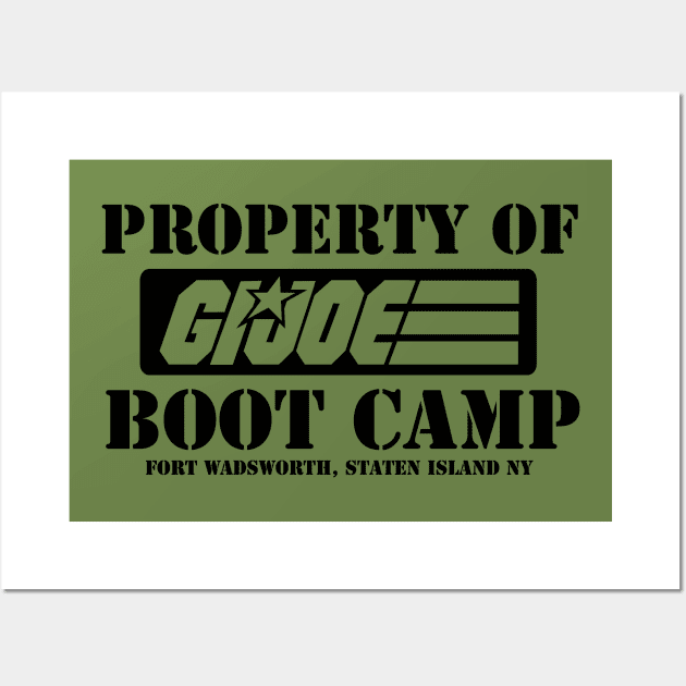GI Joe Boot Camp Wall Art by Illustratorator